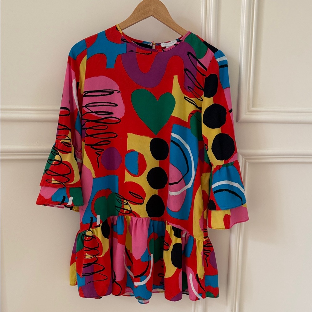 Stella McCartney Multicolor Abstract Blouse